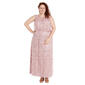 Plus Size R&M Richards Sleeveless Embellished Blouson Gown - image 1