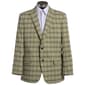 Mens Steve Harvey Plaid Suit Jacket - Green - image 1