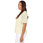 Petite Ruby Rd. Renaissance Romance Short Eyelet Sleeve Blouse - image 3