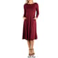 Womens 24/7 Comfort Apparel Fit &amp; Flare Pocket Dress - image 2