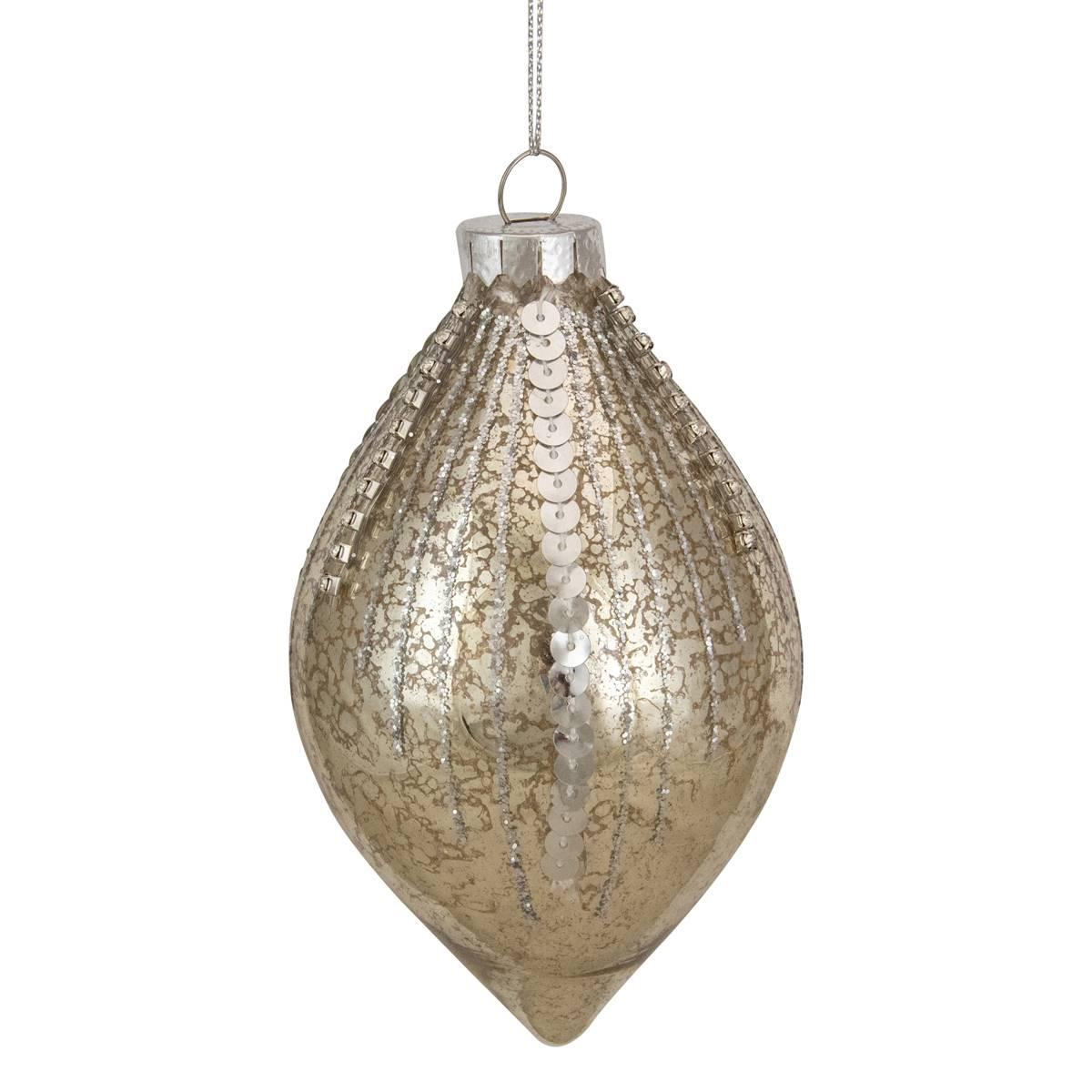 Northlight Seasonal Mercury Glass Finial Christmas Ornament