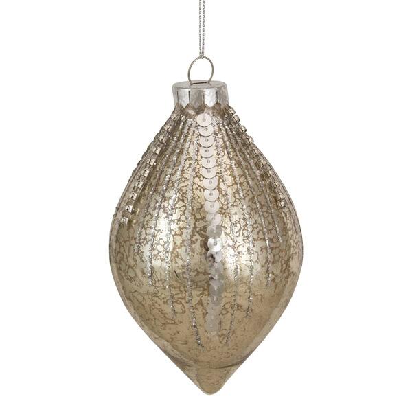 Northlight Seasonal Mercury Glass Finial Christmas Ornament - image 