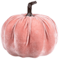Northlight Velour Pumpkin Glittered Fall Harvest Decoration - image 3