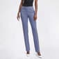 Womens Kasper Fly Front Slim Straight Leg Dress Pants - image 1
