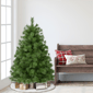 Puleo International 4.5ft. Unlit Colorado Pine Christmas Tree - image 3