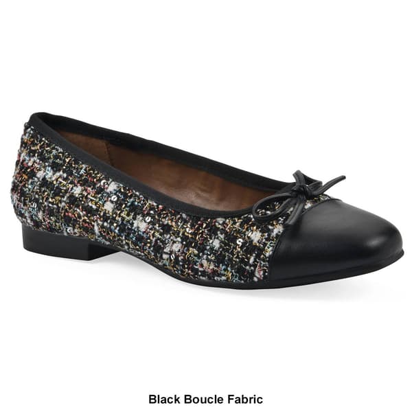 Womens White Mountain Bocci Ballet Flats