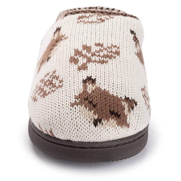 Womens MUK LUKS® Brook Knit Clog Slippers