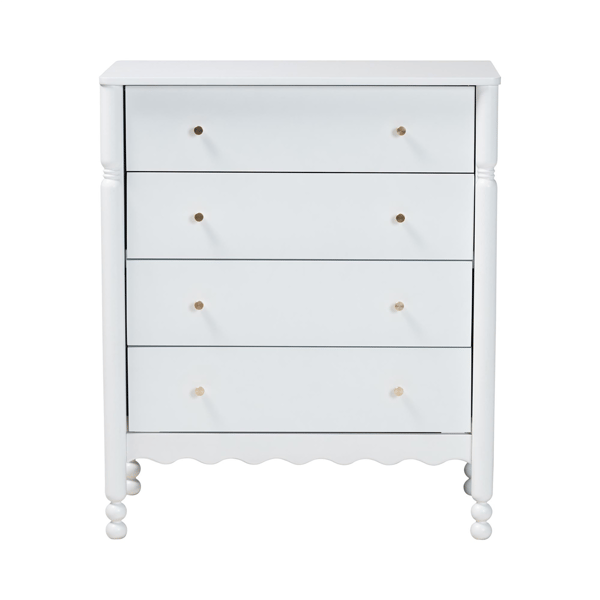 Baxton Studio Hoffman 4-Drawer Chest