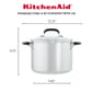 KitchenAid® Stainless Steel Covered Stockpot - 8qt. - image 5