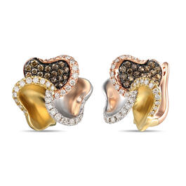Le Vian&#40;R&#41; 5/8ctw. Chocolate Diamonds&#40;R&#41; & Nude Diamonds&#40;tm&#41; Earrings