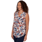 Womens Emaline Summer In The City Sleeveless Floral Blouse - image 3