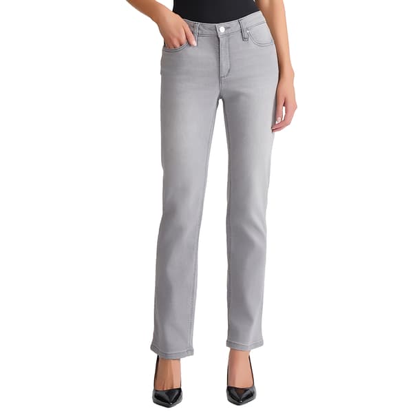 Womens Jones New York Lexington Straight Leg Jeans - Slater - image 