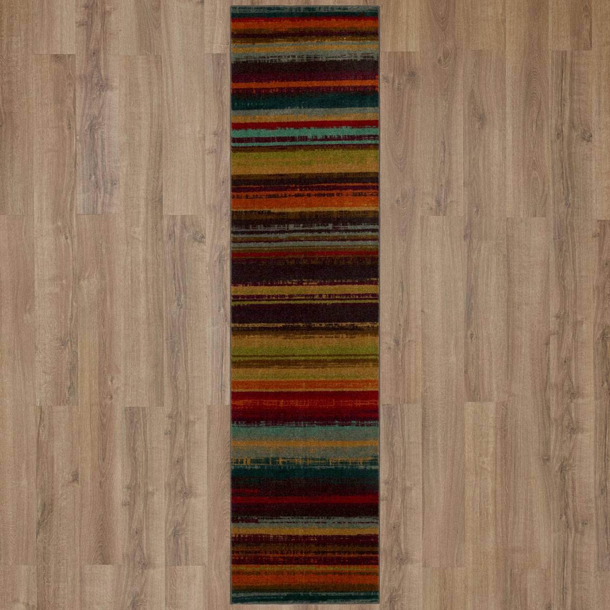 Mohawk Home Boho Stripe Multi Runner