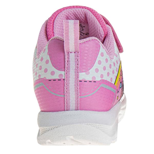 Little Girls Hello Kitty&#174; Pink Light-Up Fashion Sneakers