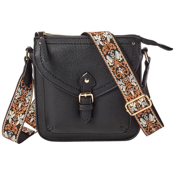 DS Fashion Top Zip Buckle Crossbody