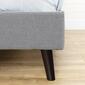 South Shore Fusion Soft Gray Twin Complete Upholstered Bed - image 3