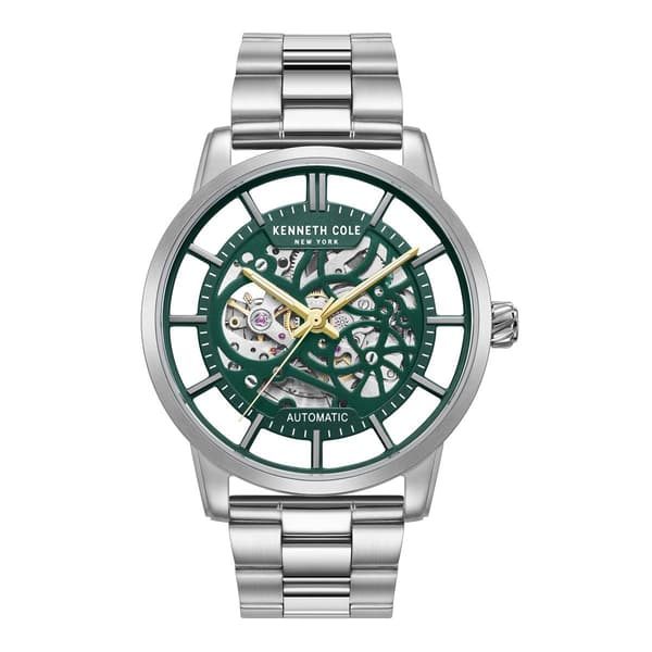 Mens Kenneth Cole&#40;R&#41; 3 Hand Skeleton Automatic Watch - KCWGL2122505 - image 