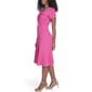 Womens Calvin Klein Short Sleeve Twist Bust Fit & Flare Dress - image 3