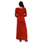 Womens 24/7 Comfort Apparel Long Sleeve Maternity Maxi Dress - image 3