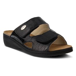 Womens Flexus&#40;R&#41; by Spring Step Almeria Slide Wedge Sandals