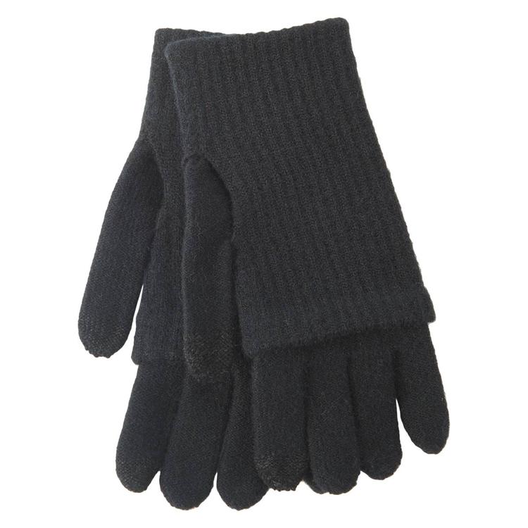 Womens Steve Madden Double Layer Gloves
