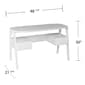 Southern Enterprises Clyden Midcentury Modern Writing Desk - image 5