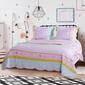 Greenland Home Fashions&#40;tm&#41; Polka Dot Stripe Quilt Set - image 1