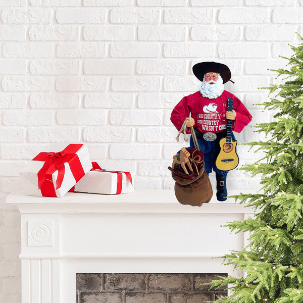 Santa''s Workshop 12in. When Country Wasn’t Cool Claus