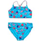 Girls (7-16) Breaking Waves Popsicle 2pc. Swim Set - image 1