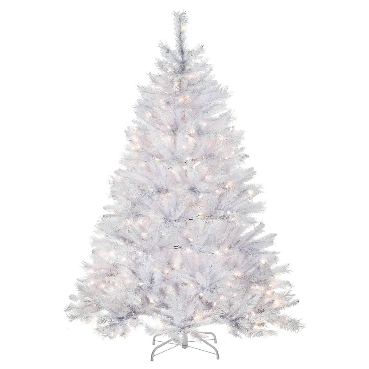 National Tree 6ft. Winchester White Pine Hinged Christmas...