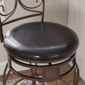 Linon Home Decor Bria Dark Bronze Big & Tall Barstool - image 7