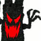 National Tree 48in. Pre-Lit Frightening Face Halloween Tree - image 2