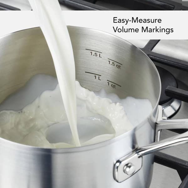 KitchenAid&#174; 2qt. Stainless Steel Saucepan