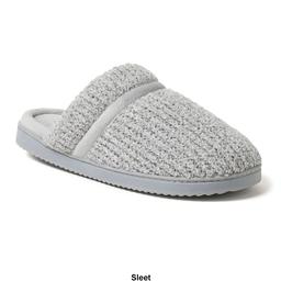Womens Dearfoams Serena Marled Chenille Scuff Slippers