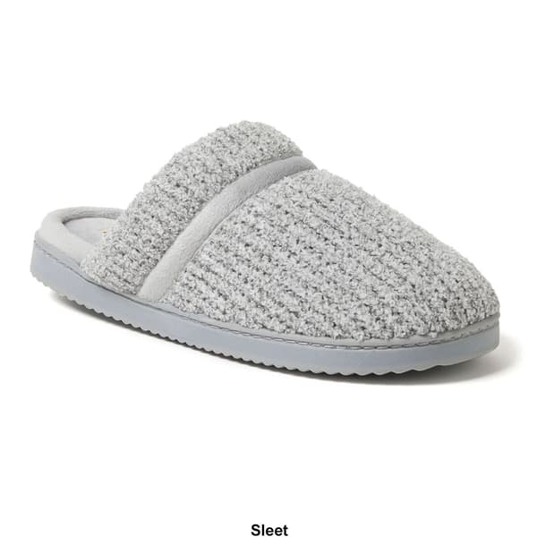 Womens Dearfoams Serena Marled Chenille Scuff Slippers
