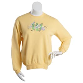 Womens Top Stitch by Morning Sun Daisy Tango Sweatshirt