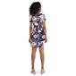 Petite Robbie Bee Short Sleeve Floral Sarong Wrap Dress - image 3