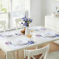 Threadmade Spring Hydrangea Floral Cutwork Placemats - Set of 4 - image 3