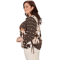 Plus Size Alfred Dunner Seville Floral Geometric Side Ruch Blouse - image 4