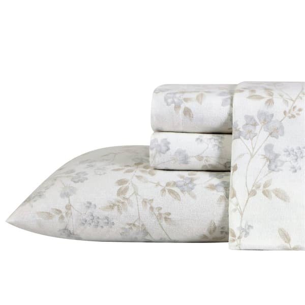 Laura Ashley Fawna Cotton Flannel Sheet Set