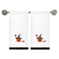 Avanti Pumpkin Patch Halloween 2pk. Embroidered Hand Towels - image 2