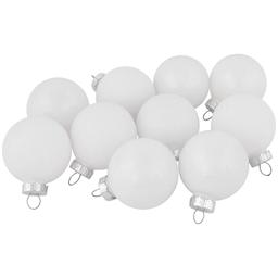 Northlight Seasonal 10ct. Glass Christmas Ball Ornaments