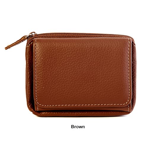 Womens Mundi Leather Mini Wallet