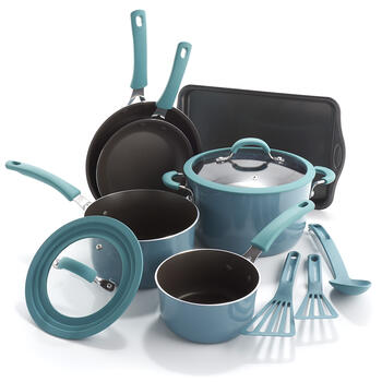 Rachel Ray Cook And Create 11pc Aluminum Non-stick Cookware Set