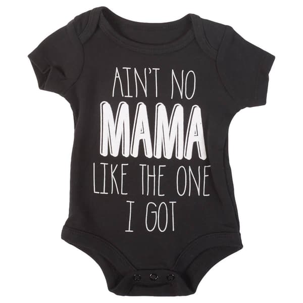 Baby Unisex (NB-12M) Babies With Attitude Ain’t No Mama Bodysuit - Boscov's