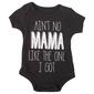 Baby Unisex &#40;NB-9M&#41; Babies With Attitude Ain't No Mama Bodysuit - image 1