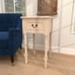 9th & Pike® Cream Wood Traditional Accent Table - image 4