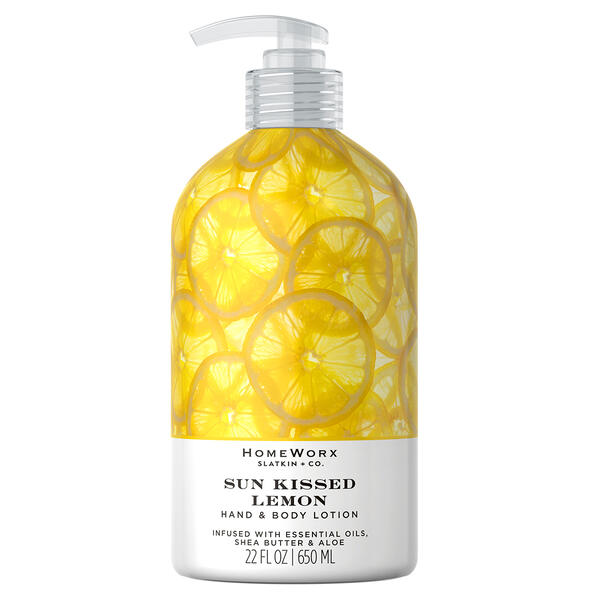 HomeWorx by Slatkin & Co. Sun Kissed Lemon Hand & Body Lotion - image 