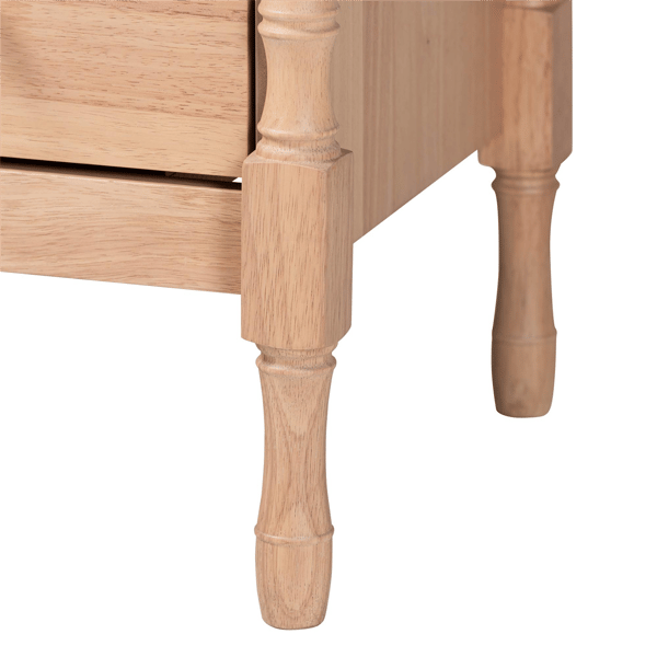 Baxton Studio Laurent Chest 4-Drawer Bedroom Organizer