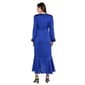 Womens R&M Richards Long Sleeve Satin Faux Wrap Dress - image 3